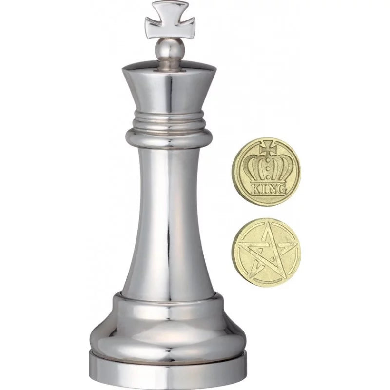 Casse-Tête Huzzle Cast Chess King - Silver (diff.3)