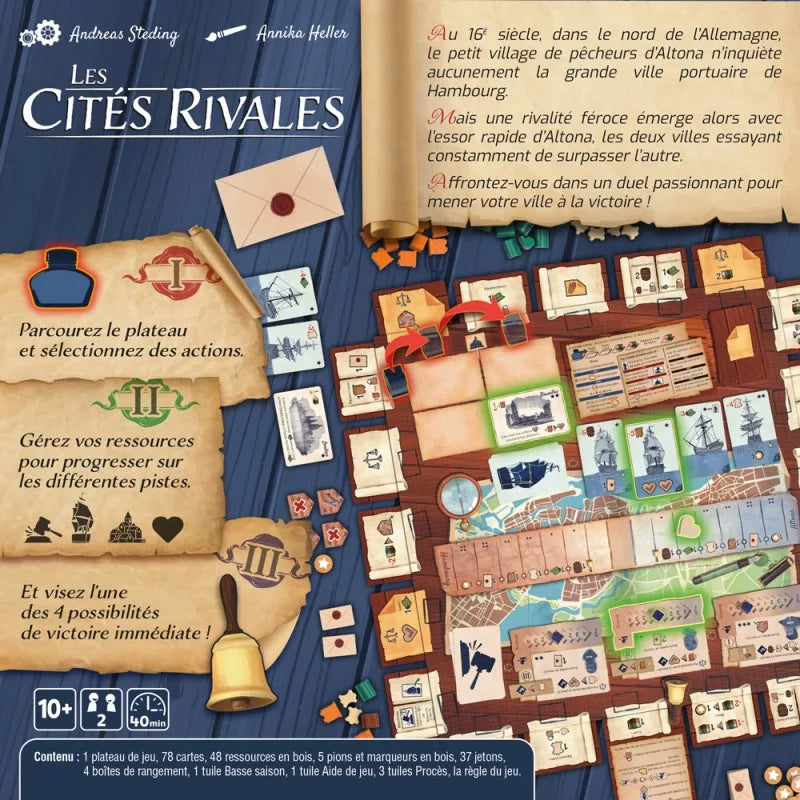 LES CITÉS RIVALES