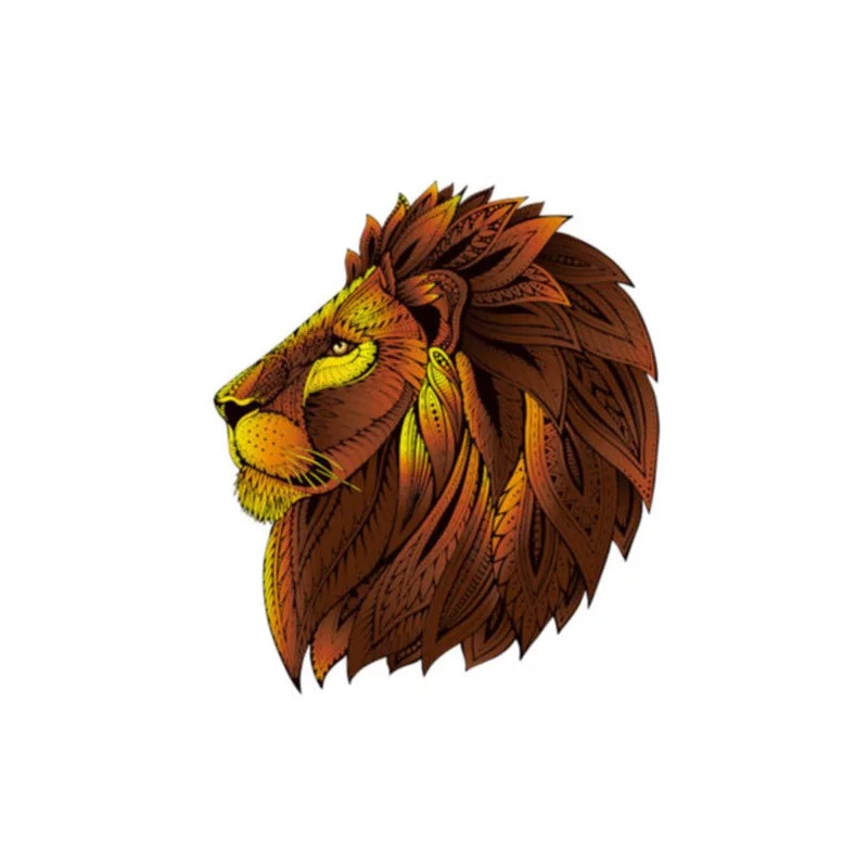 Rainbow Wooden Puzzle LION 121 pcs
