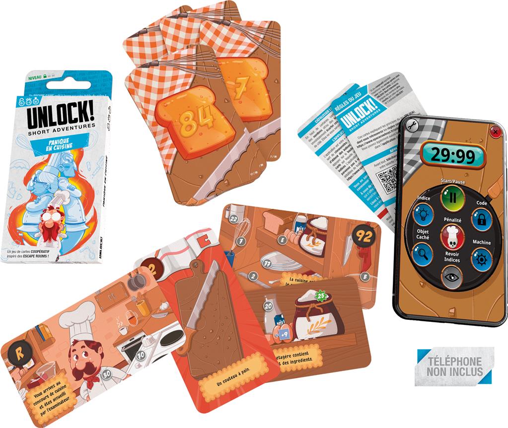 Unlock! Short Adv. : Panique en Cuisine