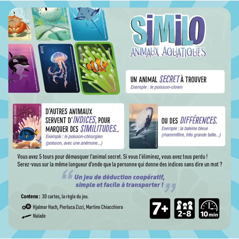 SIMILO ANIMAUX AQUATIQUES