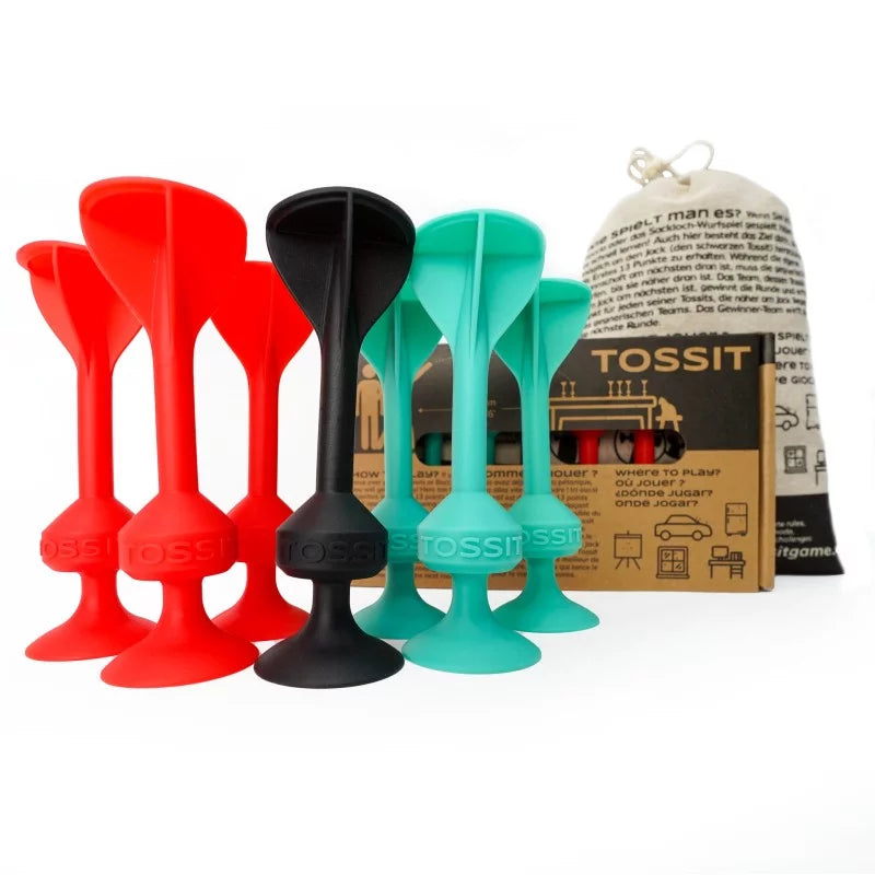 TOSSIT ROUGE-CYAN